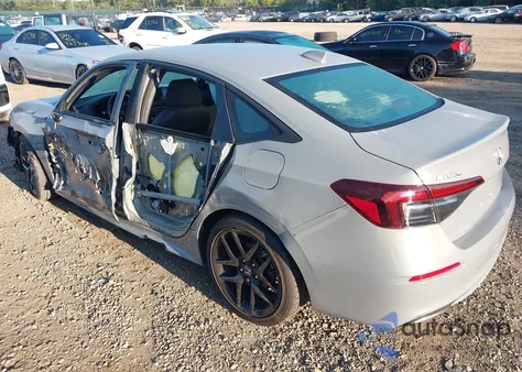 2025 Honda Civic Sport из США, поврежденный, VIN 2HGFE2F58SH567471